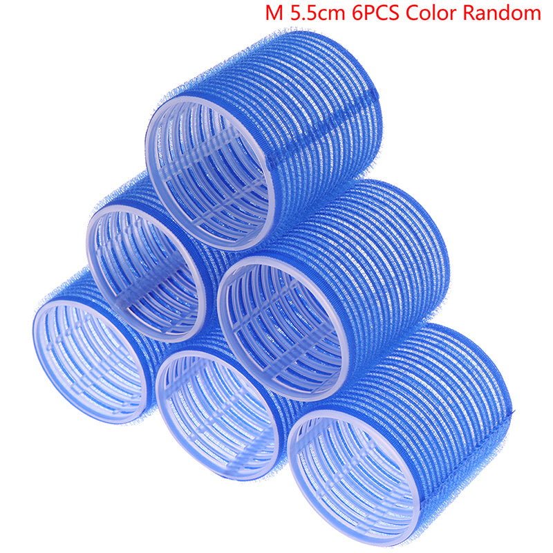Self-Adhesive Hair Rollers 6pcs DIY Magic Hair Styling