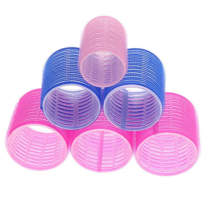 Self-Adhesive Hair Rollers 6pcs DIY Magic Hair Styling