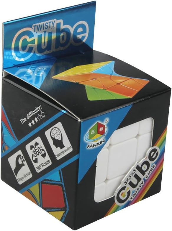 Rubik's Cube 3X3 Puzzle Colorful Rubik's Cube Twist Puzzle Rubik'