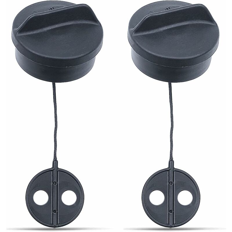 2 pcs Fuel Tank Cap For Stihl Fs38 Fs45 Fs55 Fs56 Fs80 Fs81 Fs85 Fs88 Fs120, Aumel Brushcutter Fuel Cap Fuel Tank Cap