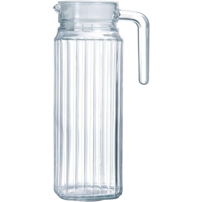 Arcoroc Quadro Frigo Pitcher With A Lid 110Cl, 1 Pitcher, White