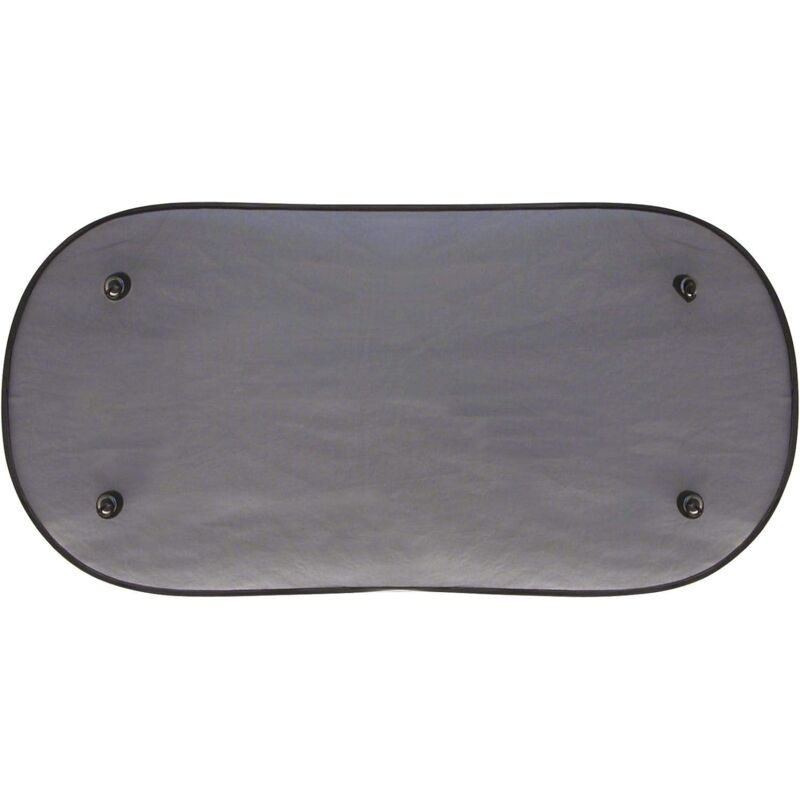Sun Shade Curtain With Rear Suction Cups, Black, 100 X 50 Cm