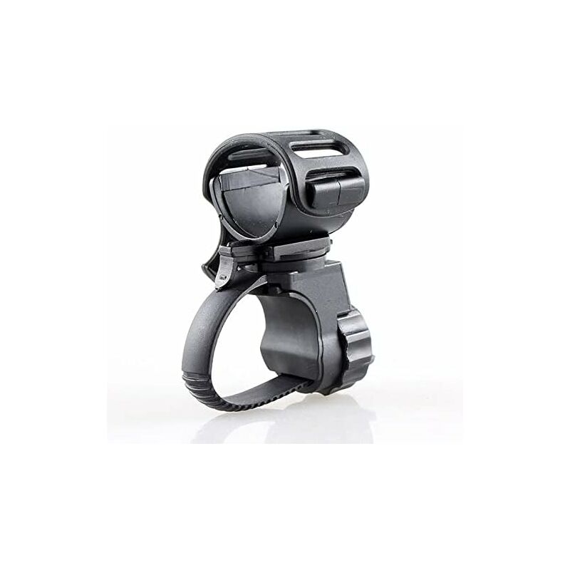 Bicycle Flashlight Mount Clip 360 Degree ROtation Universal LED Bike Light Holder