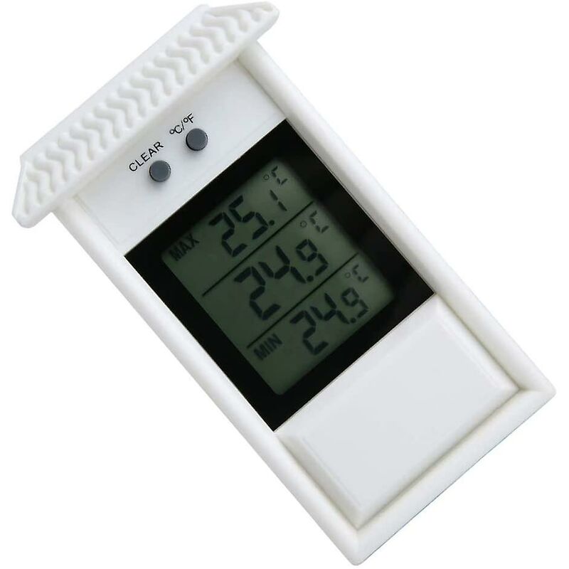 Weatherproof Digital Thermometer, Classic Design, Accurate Measurement For Indoor Or Outdoor, Suitable For Garden,