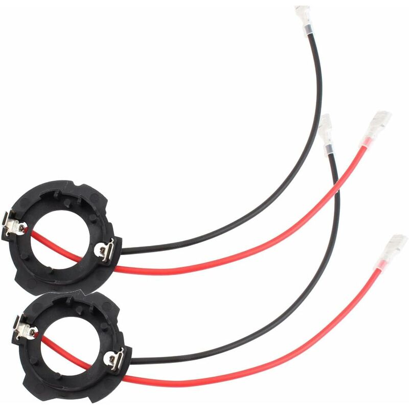 H7 LED Headlight Bulb Adapter Holder Retainers For Golf 5 Mk5 Gti Jetta