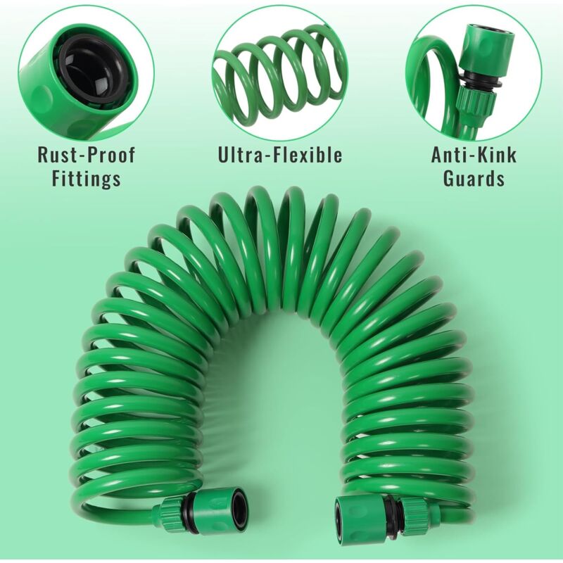 10M Flexible Garden Hose For Garden Shower, Expandable Garden Hose For Garden Watering, Pet, Car Washing.
