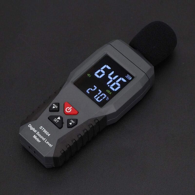 Sound Level Meter Smart Sensor Sound Level Meter Sound Level Recorder Noise Tester Digital Audio Sound Meter, Measuring