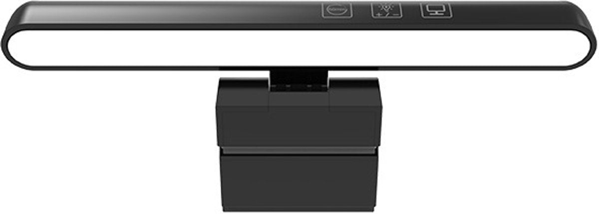 Clip-on desk lamp - LED desk lamp - Clip-on desk lamp - Dimmable - Home office - Reading lamp - Clip-on lamp - Black