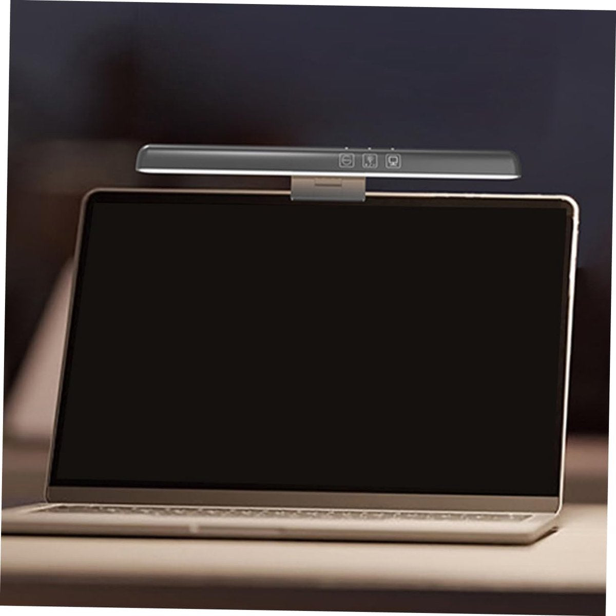 Clip-on desk lamp - LED desk lamp - Clip-on desk lamp - Dimmable - Home office - Reading lamp - Clip-on lamp - Black