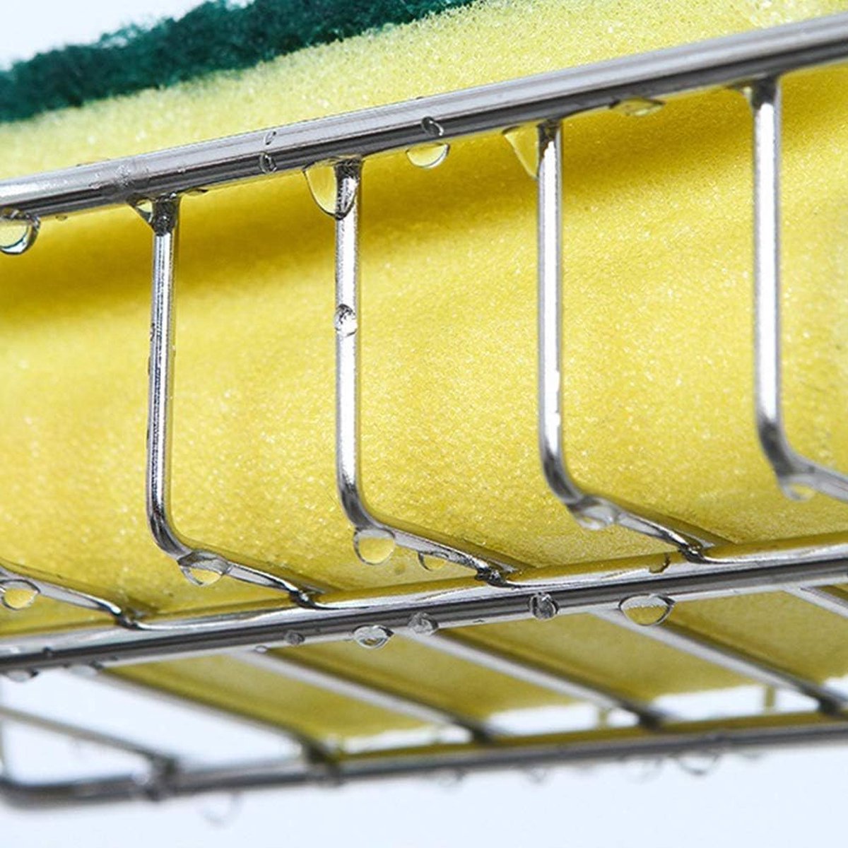 Sink Organizer - Countertop Organizer - Dishcloth Holder - Countertop Organizer - Kitchen Organizers - Storage and Organization - Dish Brush and Sponge Holder for Sink - Kitchen Faucet - Soap Holder - Drying Rack - Bathroom - Countertop Storage Rack - Sta