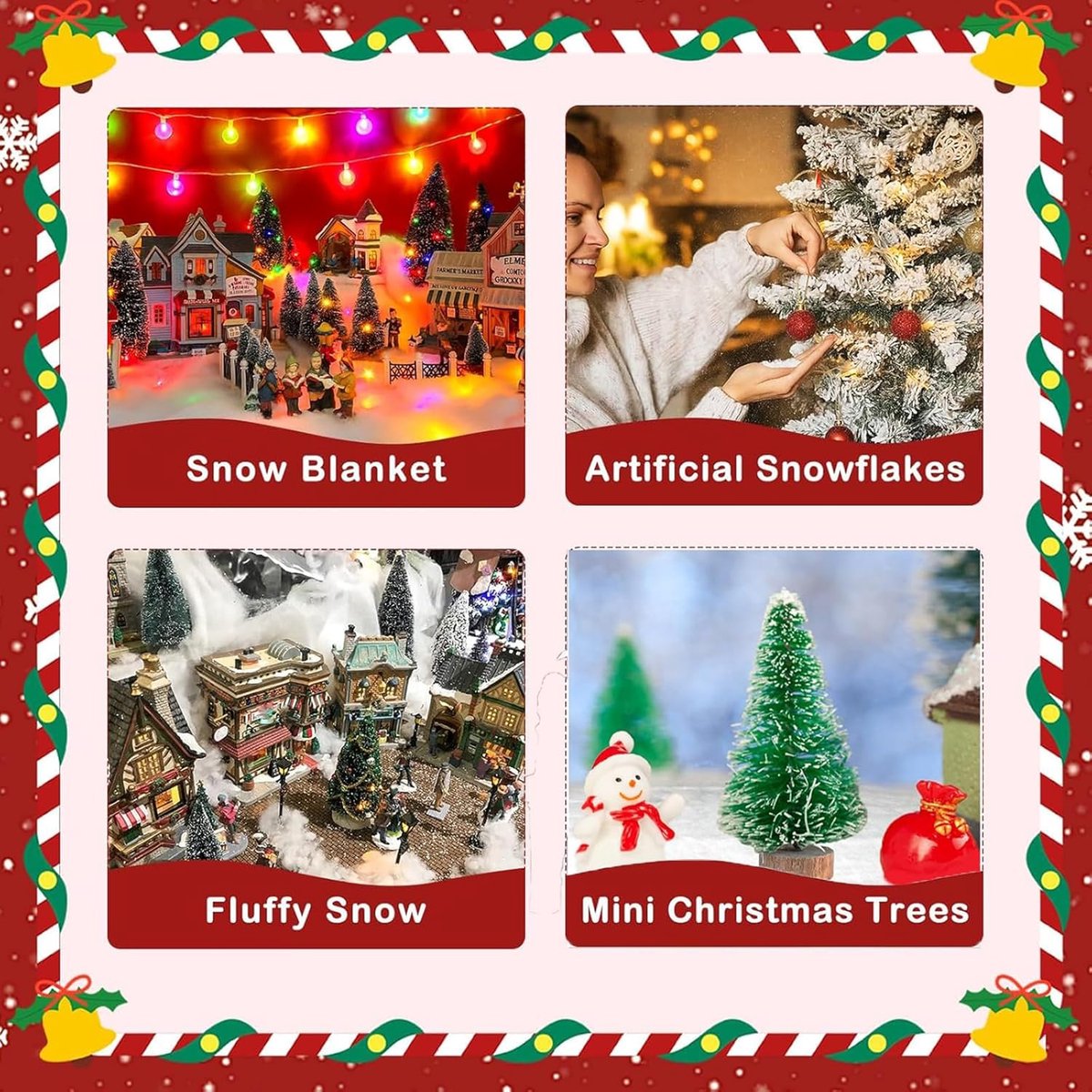 Snow blanket - 80*240 cm - Christmas snow blanket - Artificial snow roll - Christmas snow blanket roll - Fake Christmas decoration - Christmas decoration - Christmas tree decorations - soft artificial snow blankets - for the Christmas tree, party, winter