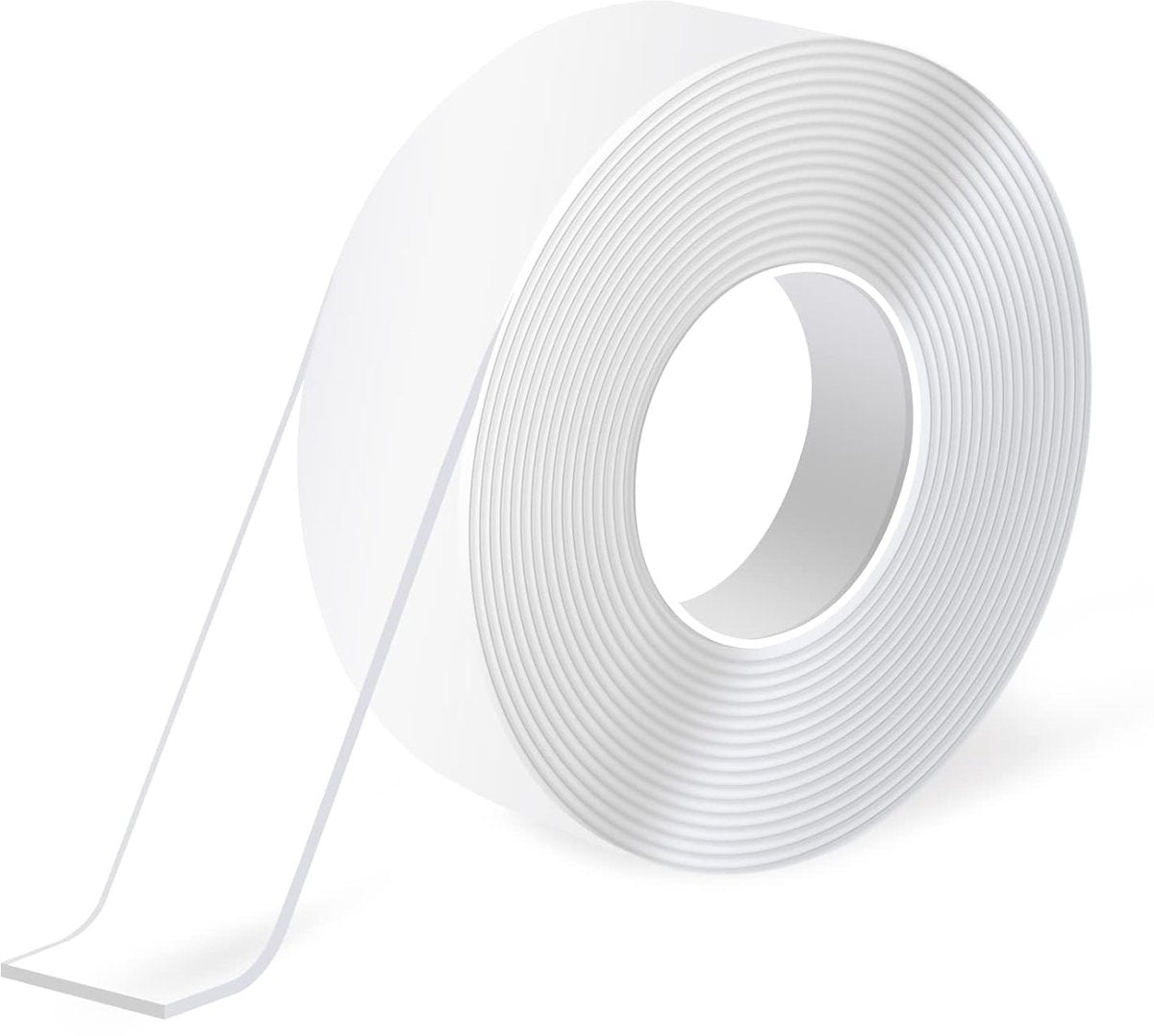 Heavy Duty Double-Sided Tape - 3m x 5mm x 1mm - Nano Tape - Extra Strong Double-Sided Tape - Mounting Tape - Multifunctional Tape - Transparent Reusable Tape - Transparent Tape