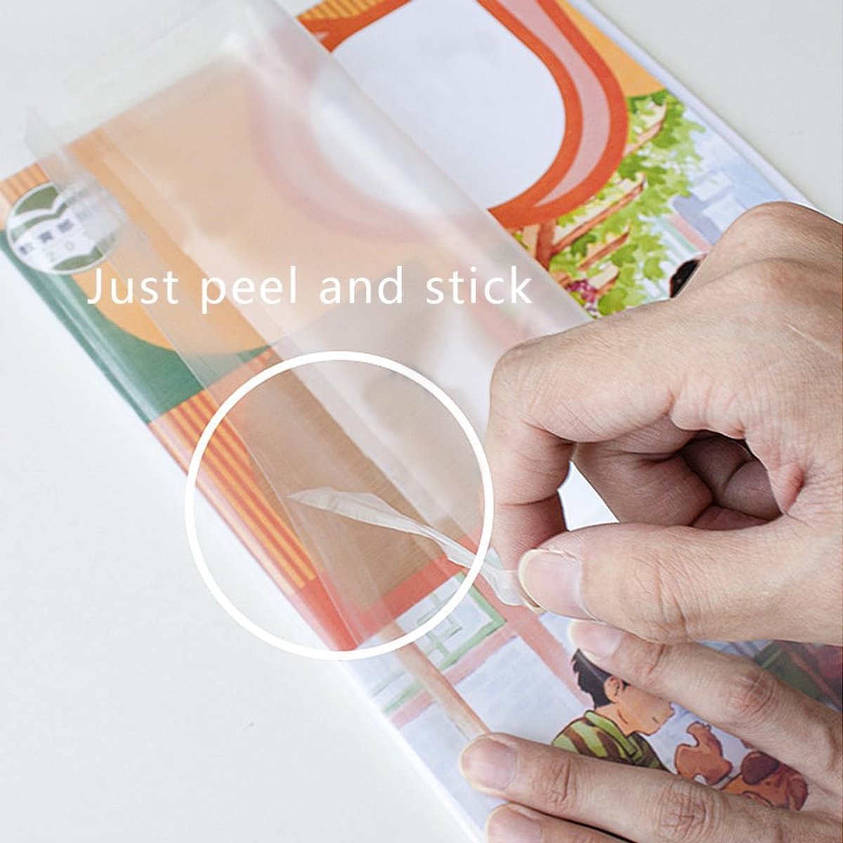 Book Sleeve - 10 pieces transparent A4 notebook cover - book cover - Book Sleeve - A4 book cover - Book Sleeve - Insert folders - paper book protector - transparent notebook cover - transparent notebook cover - Transparent