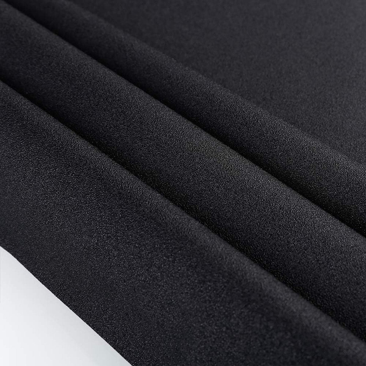 Window Film - Blackout Window Film - Sun Protection - Blackout Cloth - Black - Window Sticker - 45x100cm - Privacy Film Glass Windows - Adhesive Film Window