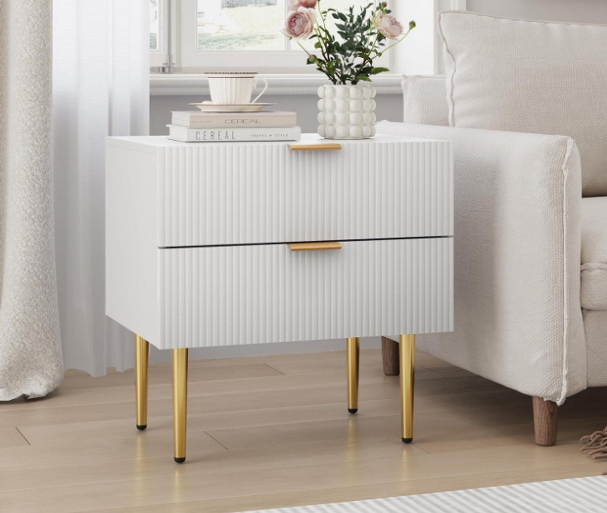 Furniture legs - 4 pieces - 15 cm - Table legs - Furniture leg - Sofa leg - Furniture legs - Cabinet legs - Furniture leg fittings - Gold - Metal - For cabinet, sofa and table