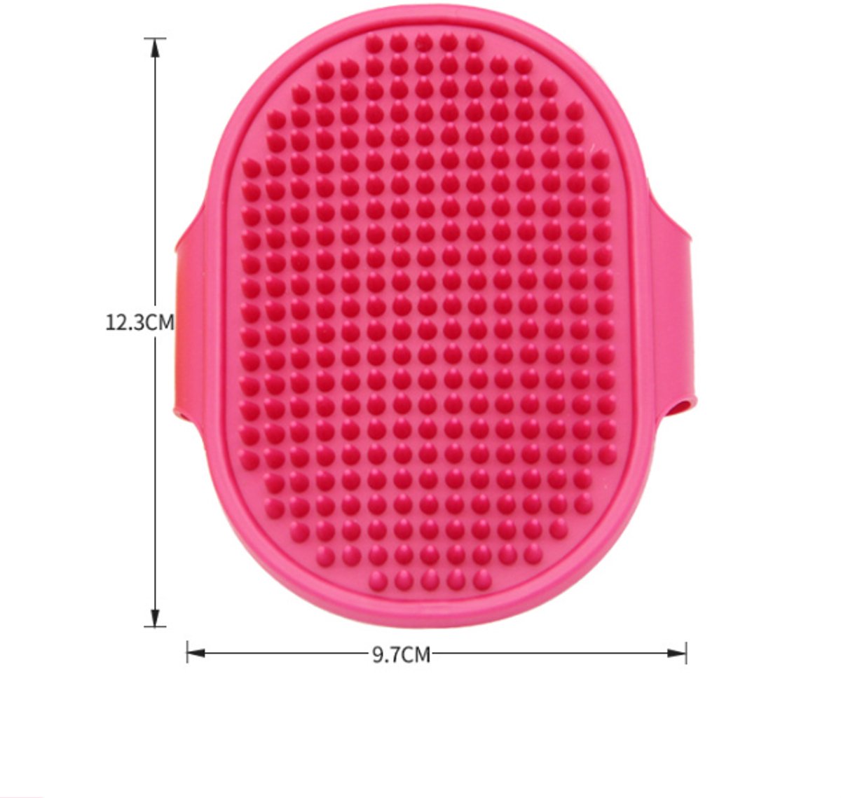 Pet Hair Remover - 2 Pieces - Cat Comb - Pet Hair Remover - Pet Grooming Gloves - Pet Silent Hair Removal Gloves - Dog Brush - Cat Brush - Reusable - For Small, Medium and Large Pets - Blue+Pink
