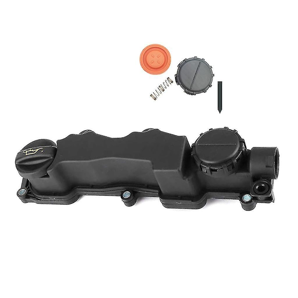 PCV Valve Cover Kit for Engine 206 307 308 407 Compatible with Peugeot 0248L1 1479837 31259241 30711484