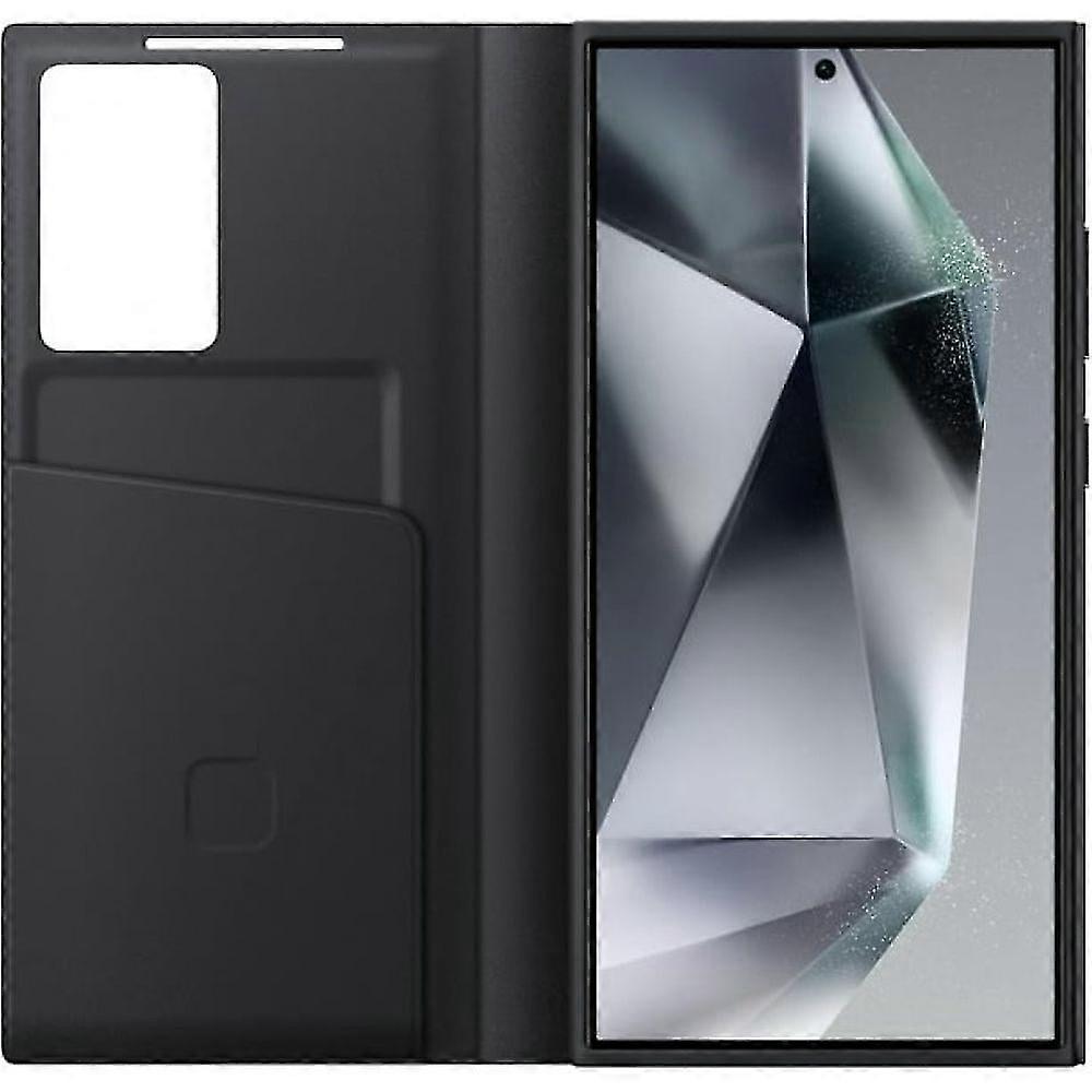 S24Ultra Large Card-Installed Smart Window Protective Case with Chip