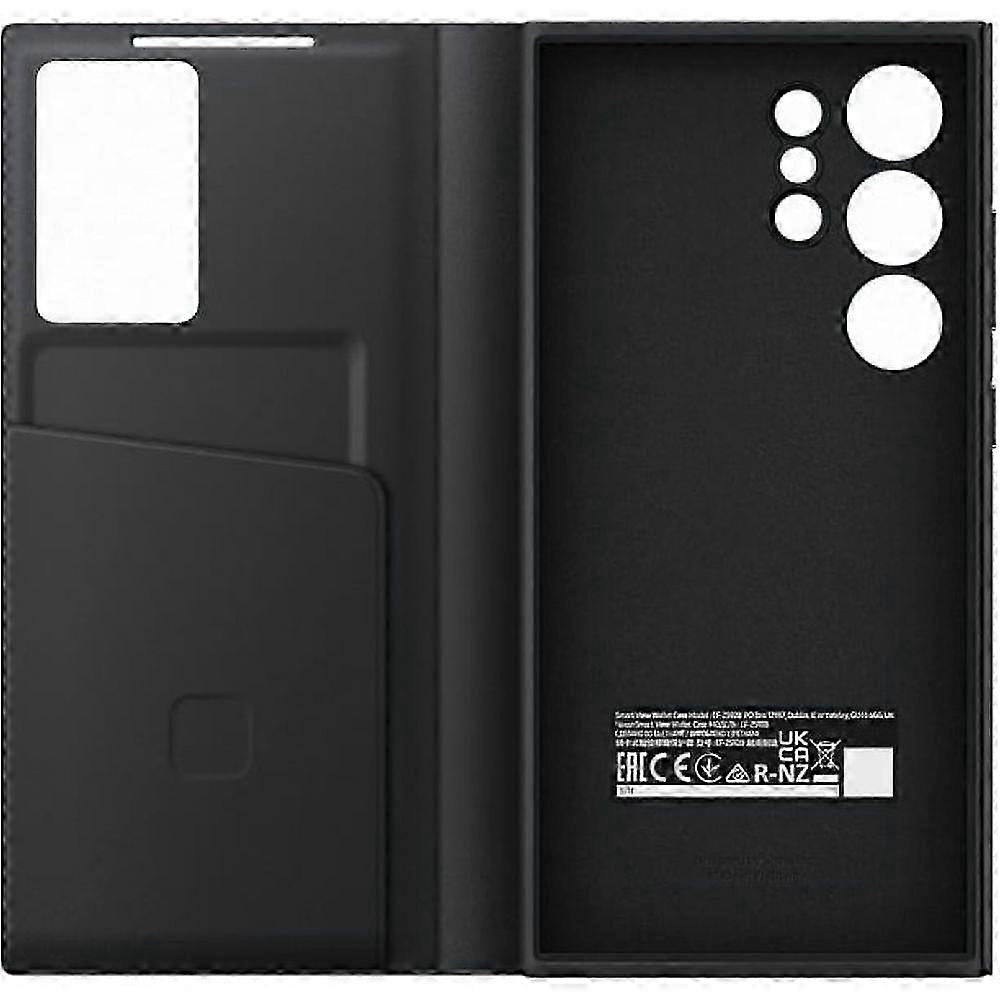 S24Ultra Large Card-Installed Smart Window Protective Case with Chip