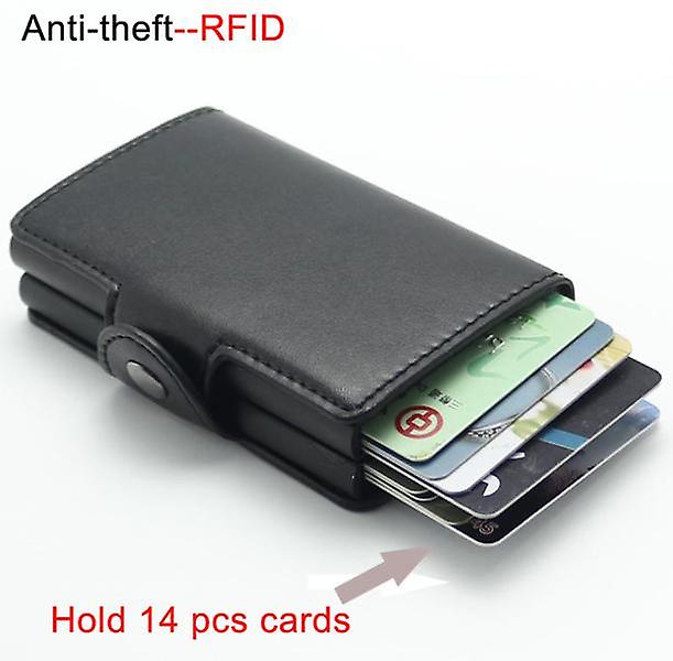 Double Anti-theft Wallet RFID-NFC Secure POP UP Card Holder