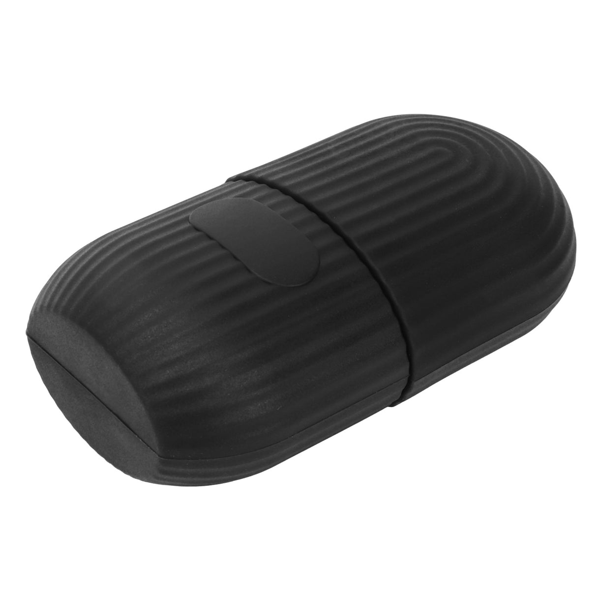 Ice Facial Roller Cold Ice Mold Holder Silicone Reusable for Facial Beauty DIY Facial Care Black Striped Black