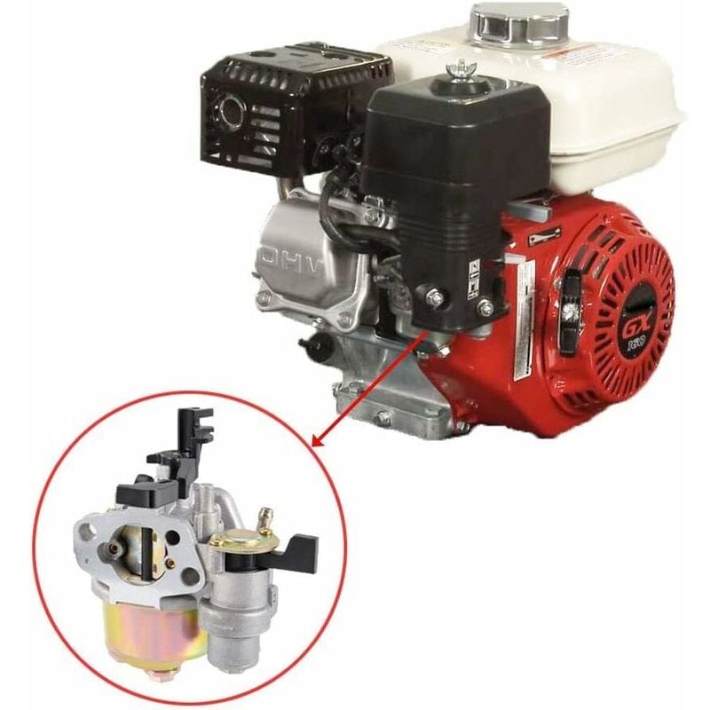 Carburetor for Honda GX160 GX200 GX140 GX168 Engine 5.5HP 6.5HP, Compatible with 16100-ZH8-W61