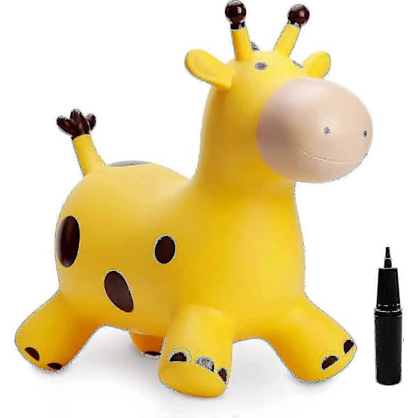 Trampoline Horse Jumper for Toddlers, Babe Fairy Giraffe Design, Compatible with PB Models