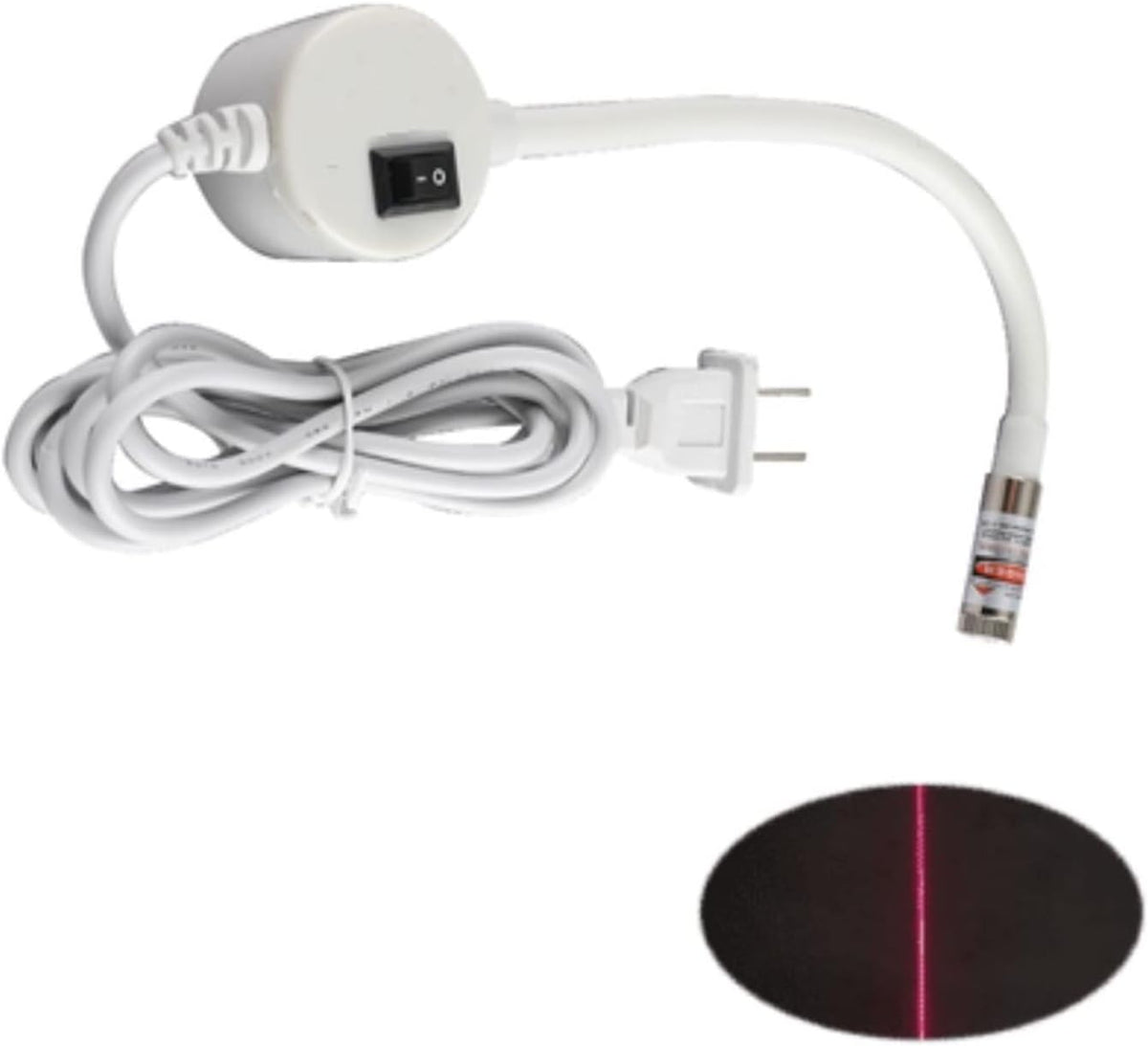 SewPro Laser Vision Guide,Sewing Machine Quilting Light , Dot , Straight Line , Crosshair , Innovative Sewing and Quilting Notion for Precise Stitching (Straight Line Sewing Laser), White