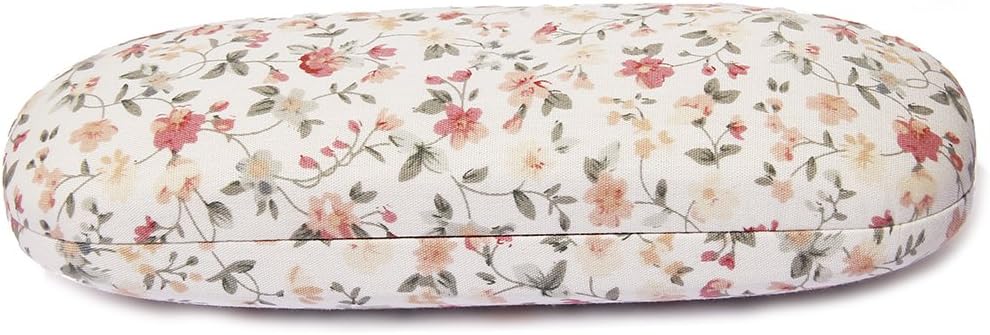 Eyeglasses Cases, Polersun Slim Retro Floral Pattern Glasses Case for Women Ladies Girls