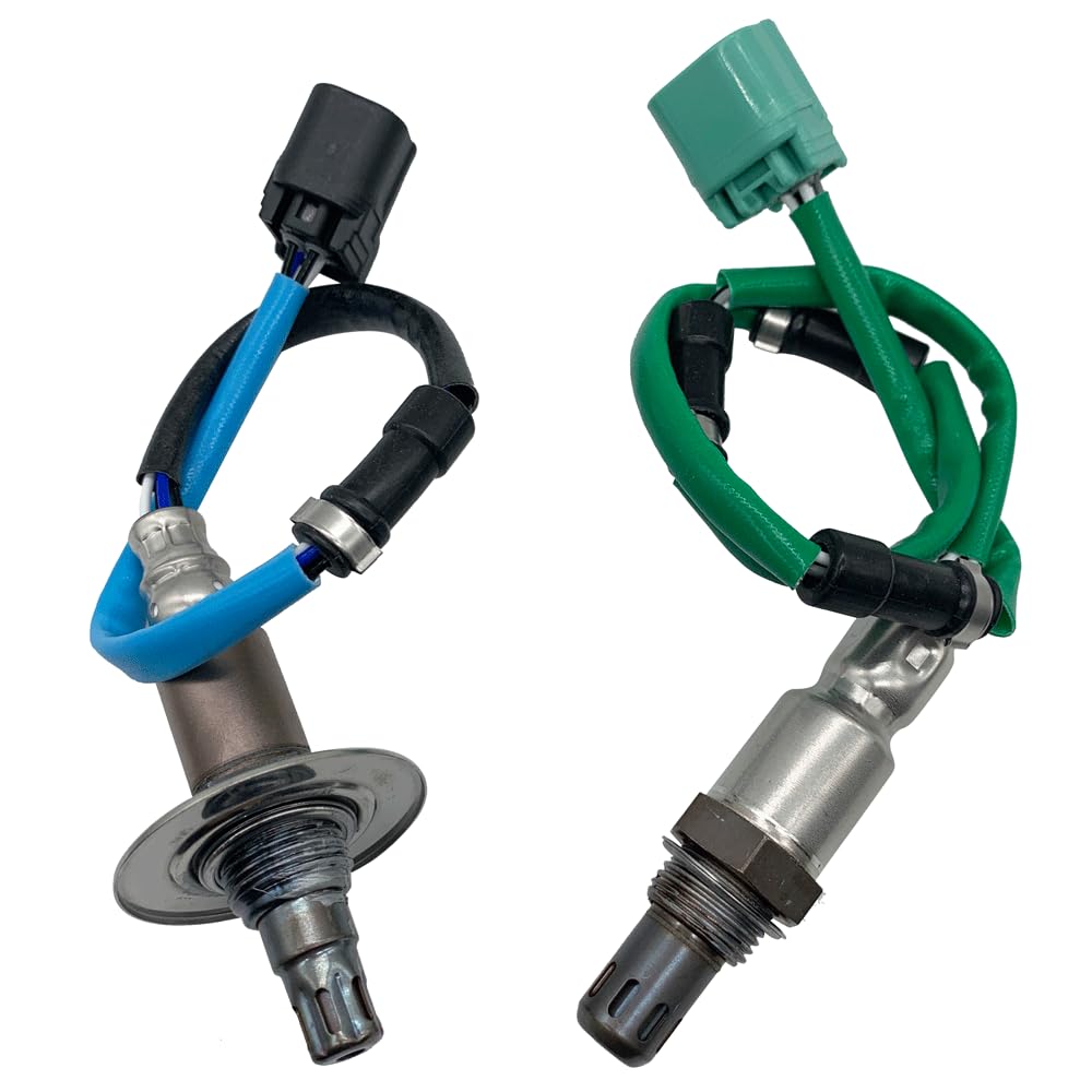 2Pcs Oxygen O2 Sensor Upstream Downstream Compatible with Honda CRV 2.4L L4 2007 2008 2009 Replacement for 234-9062 234-4359