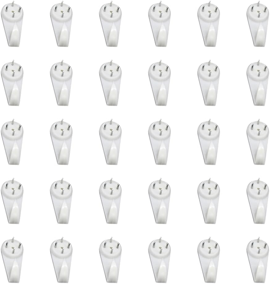 Concrete Wall Hooks,30pcs Invisible Nail Hangers, No Damage Wall Picture Hanger , Powerful Concrete Hard Wall Drywall Picture Hooks Non-Trace Hanging Hook for Picture Photo Frame Clock Hangers