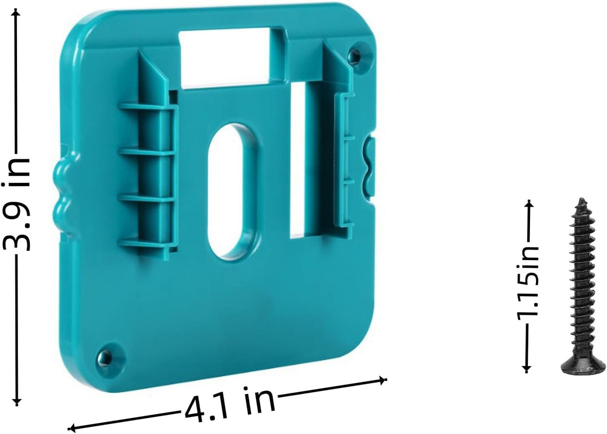 2 Pack m18 Battery Holder compatible with makita 18V Battery Mounts, compatible with makita tools, compatible with makita battery adapter, compatible with makita 18v tools