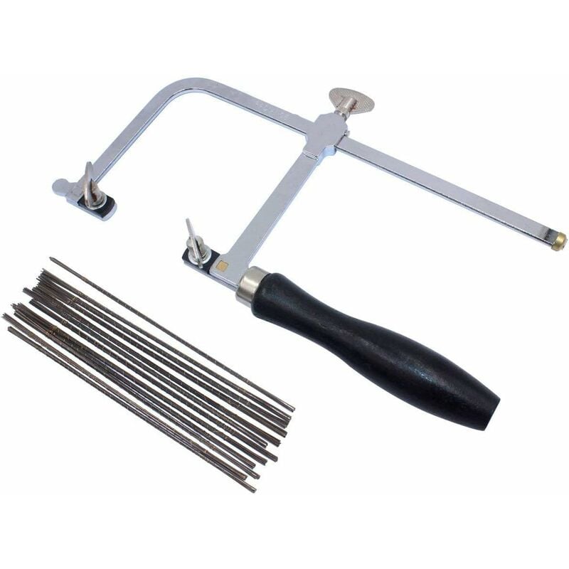 Jeweler's Saw with 144 Blades Adjustable Professional for Jewelry Making