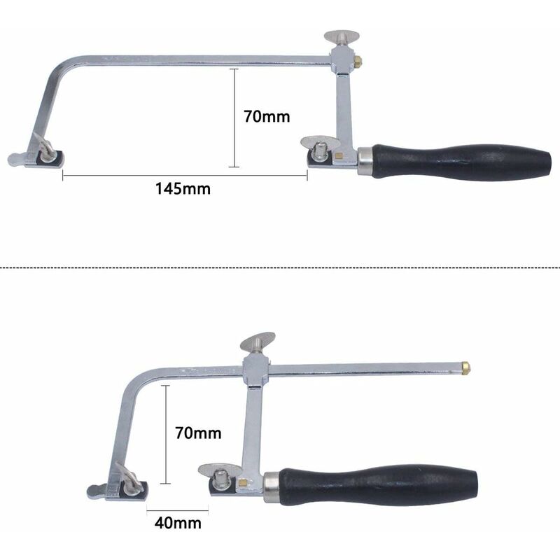 Jeweler's Saw with 144 Blades Adjustable Professional for Jewelry Making