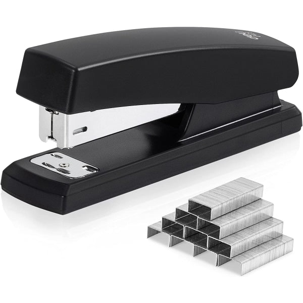 Stapler with 1000 Staples, Office Stapler, 25 Sheets Capacity Stapling