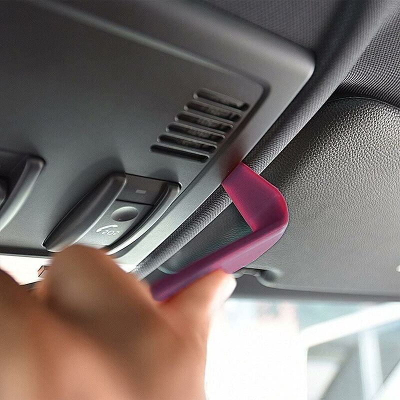 Car Stereo Removal Tool, Plastic Door Panel Pry Tool, Breaker Tool, Screwdriver, Four-Piece Set, Plastic Buckle, Screwdriver 6 Inch