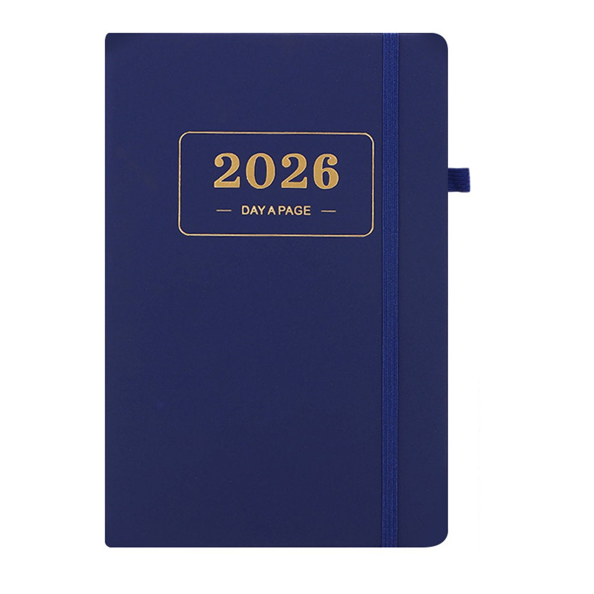 2026 Daily Planner – 2026 Adult Agenda – 1 Day on 1 Page – 365 Day Planner & Notebook – 14.0*20.8cm – Blue