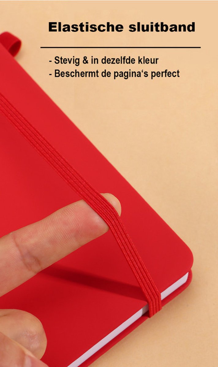 2026 Daily Planner – 2026 Adult Agenda – 1 Day on 1 Page – 365 Day Planner & Notebook – 14.0*20.8cm – Red