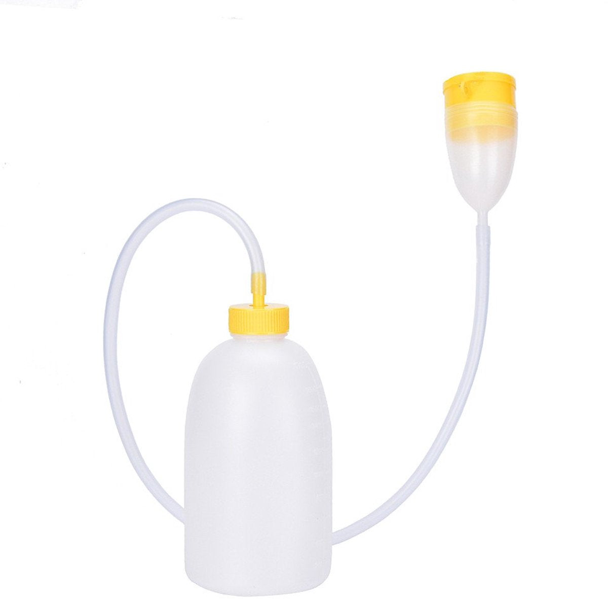 Urinal Men - Pee Bottle Men - Camping Toilet - Plastic - Urinal for Men - Anti-splash Urine Cup - Large 1700ml - Urinal Men with Lid - Reusable - For the Elderly, Hospital, Camping
