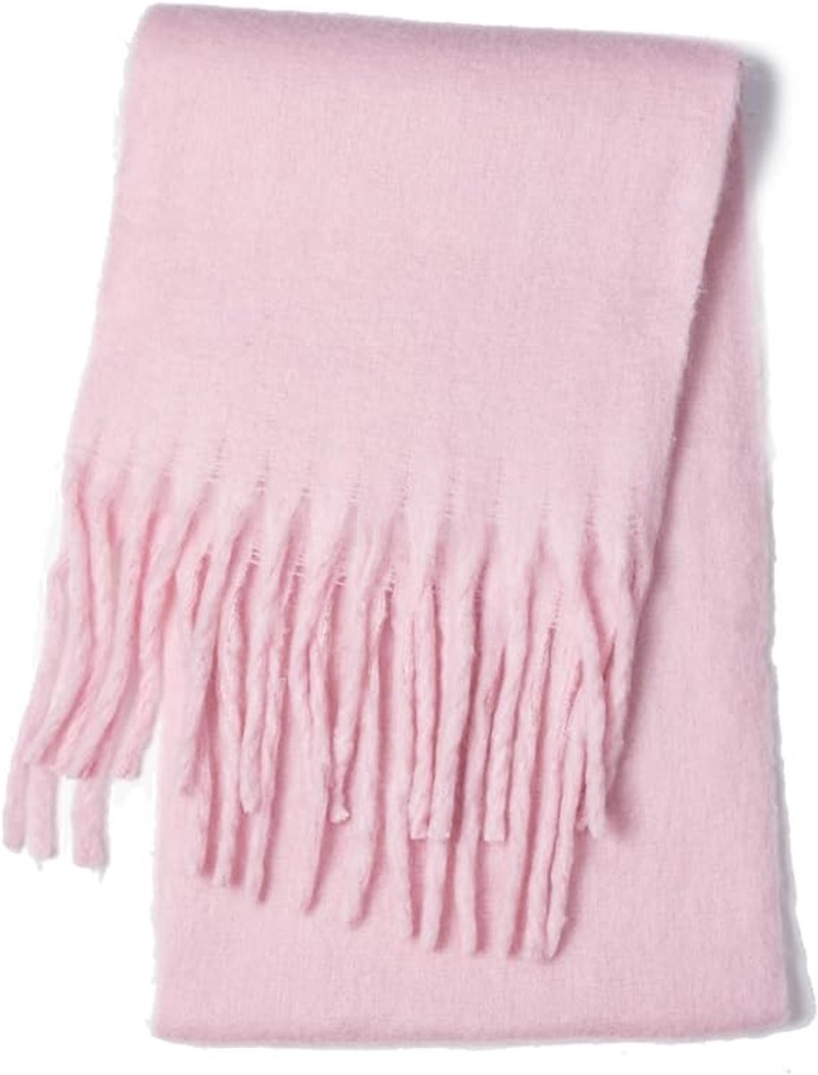 Warm Scarf - Colorful Winter Scarves for Women - Warm and Thick Knitted Scarves - Blanket Scarves - Stylish Christmas Gifts - Gifts for Her