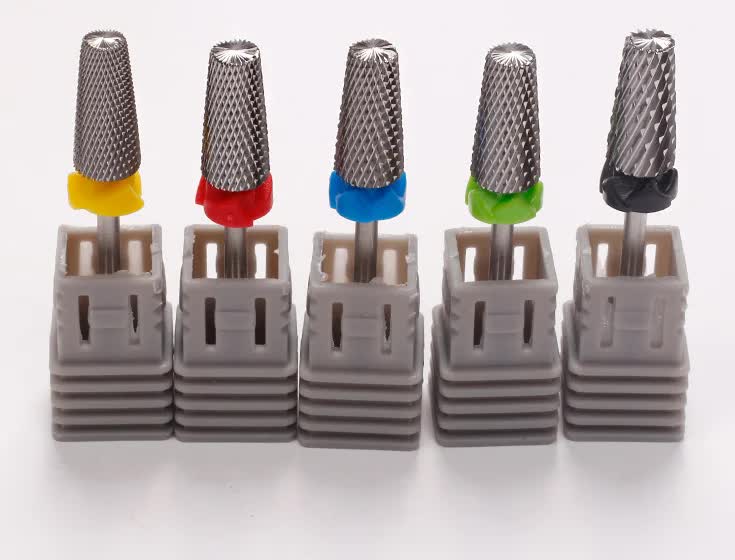 5-in-1 Nail Cutter Bit – Coated Tungsten Grinding Head – for Manicure and Pedicure 1 piece M