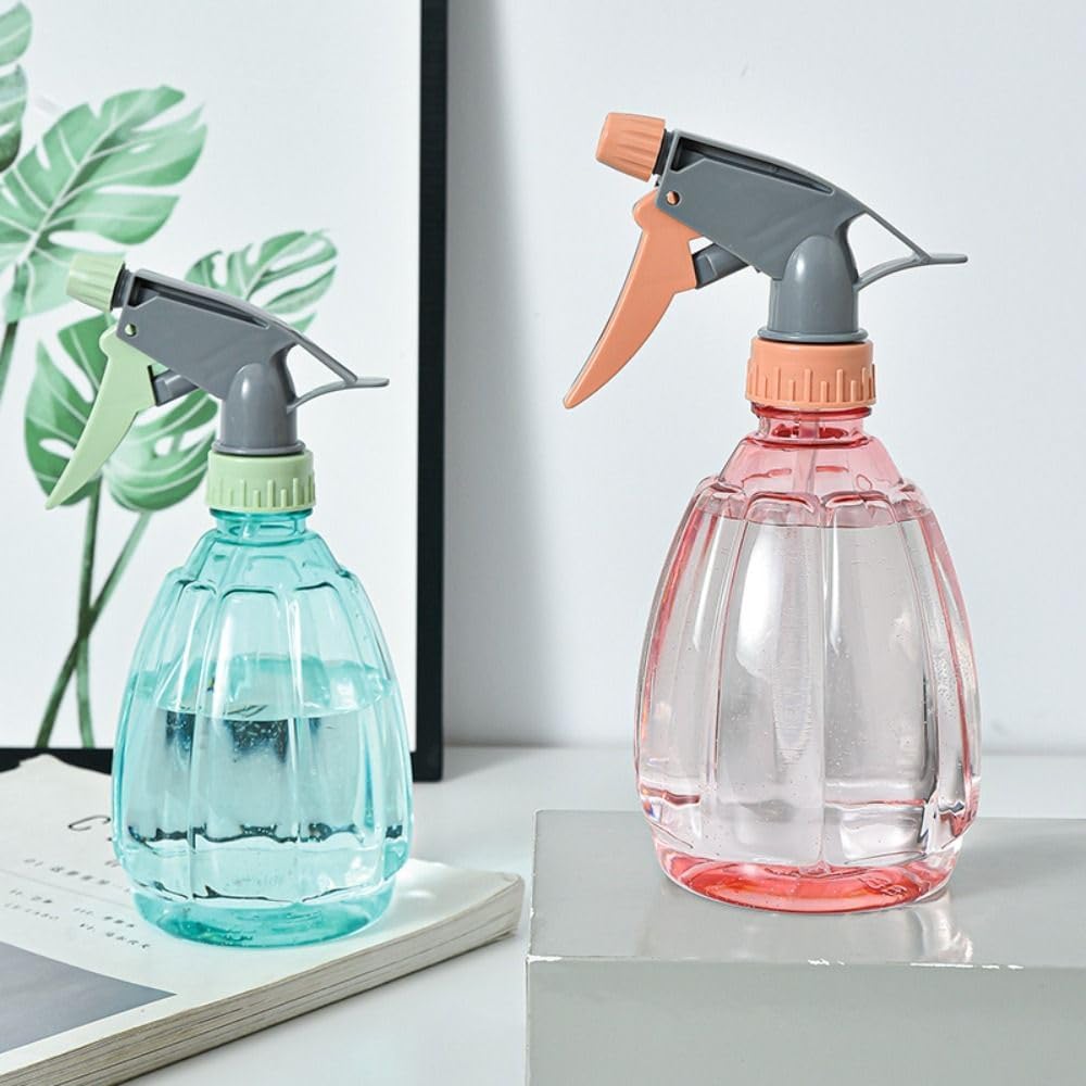 Handy pneumatic nebulizer for irrigation with spray bottle (pink)