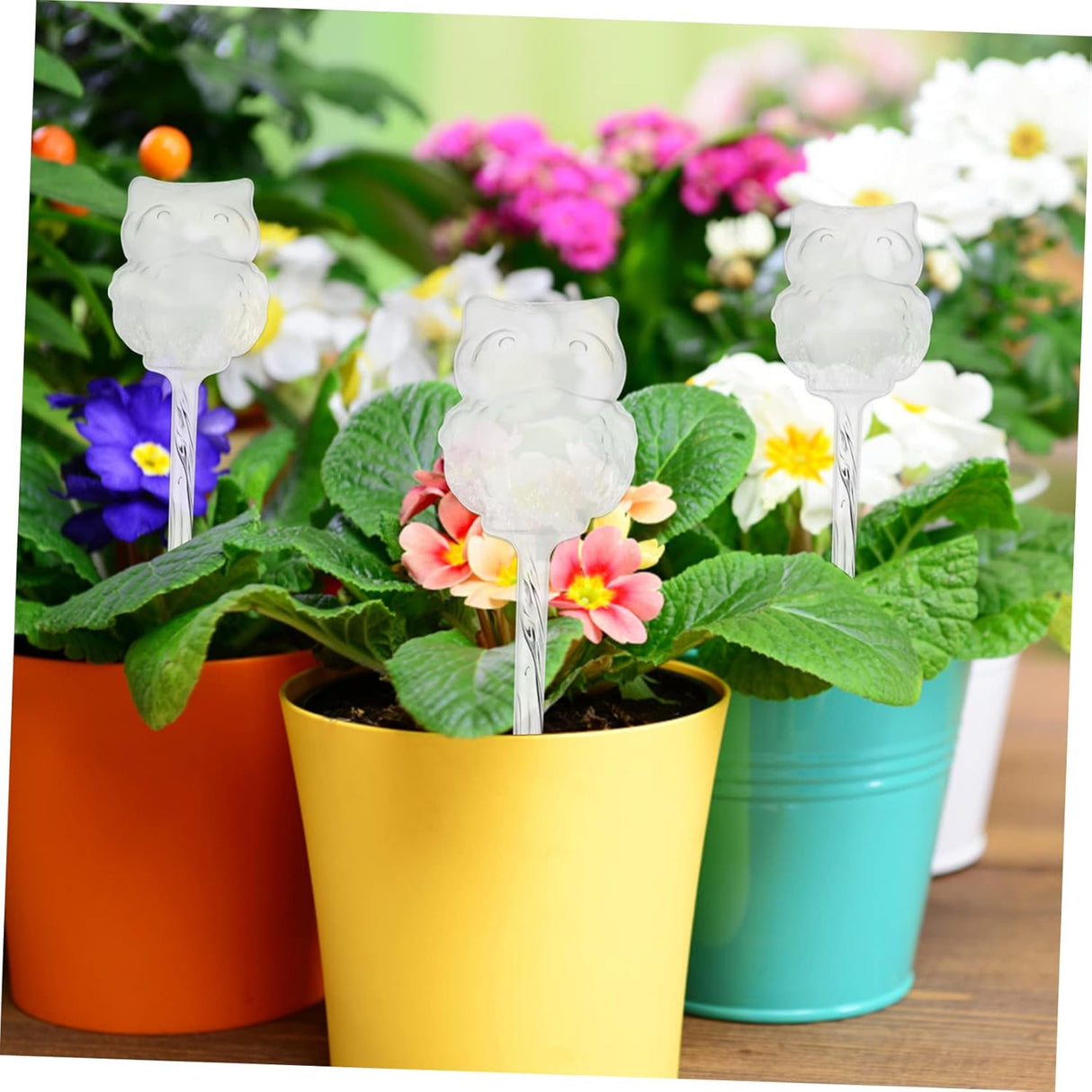 Automatic watering devices for indoor houseplants, live plants, watering spikes, glass watering balls, plastic flower pot, automatic watering devices for plants, travel PVC, The Lazy Flowers