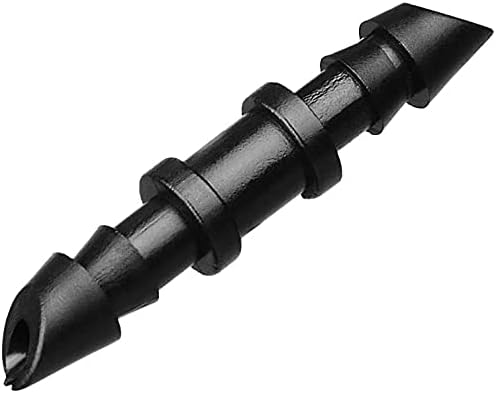 Drip Irrigation Couplings - Pack of 110 Couplings for 1/4" Hoses, Barb Connectors for Drip or Sprinkler Systems