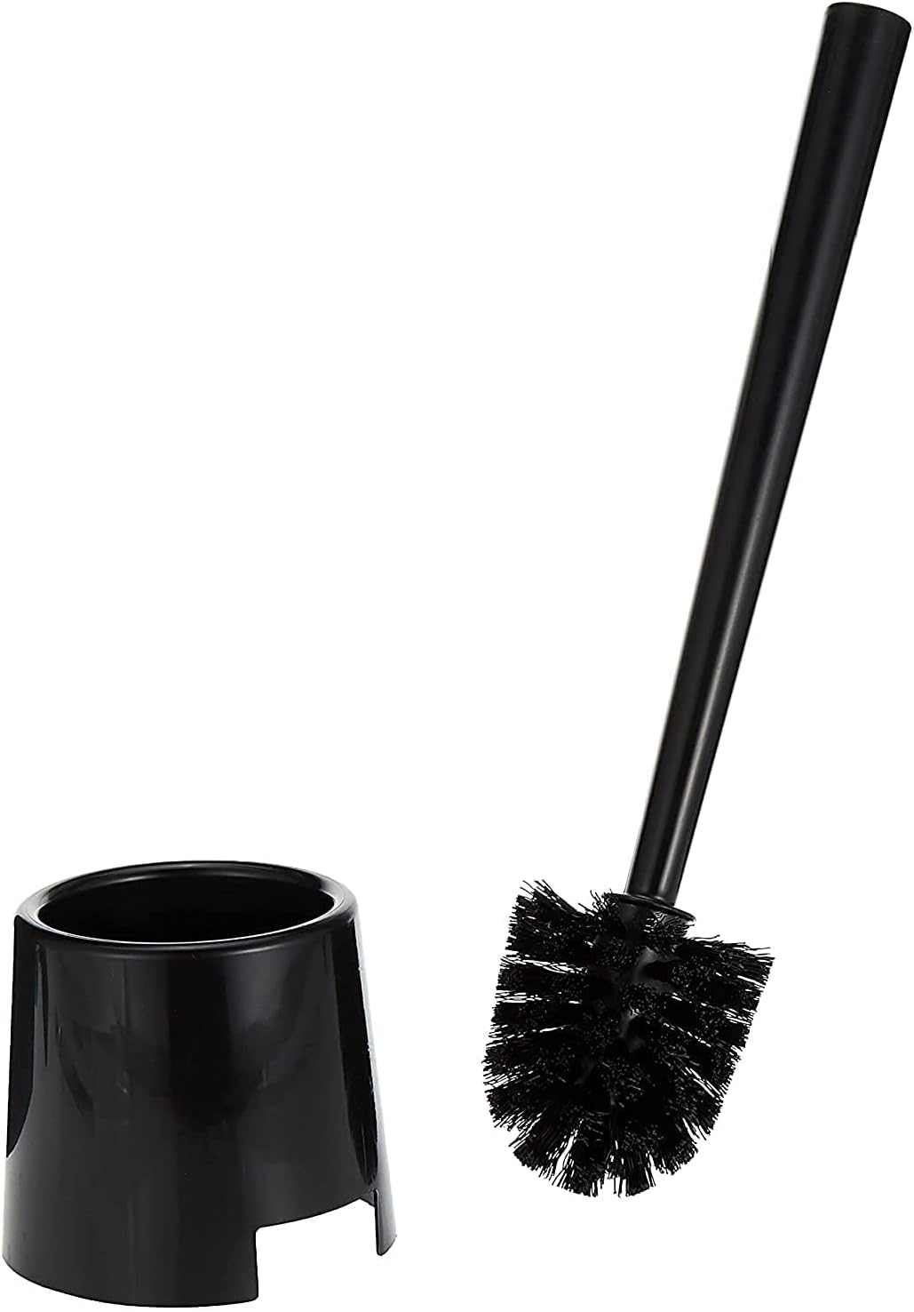 Toilet brush-Toilet holder-Black