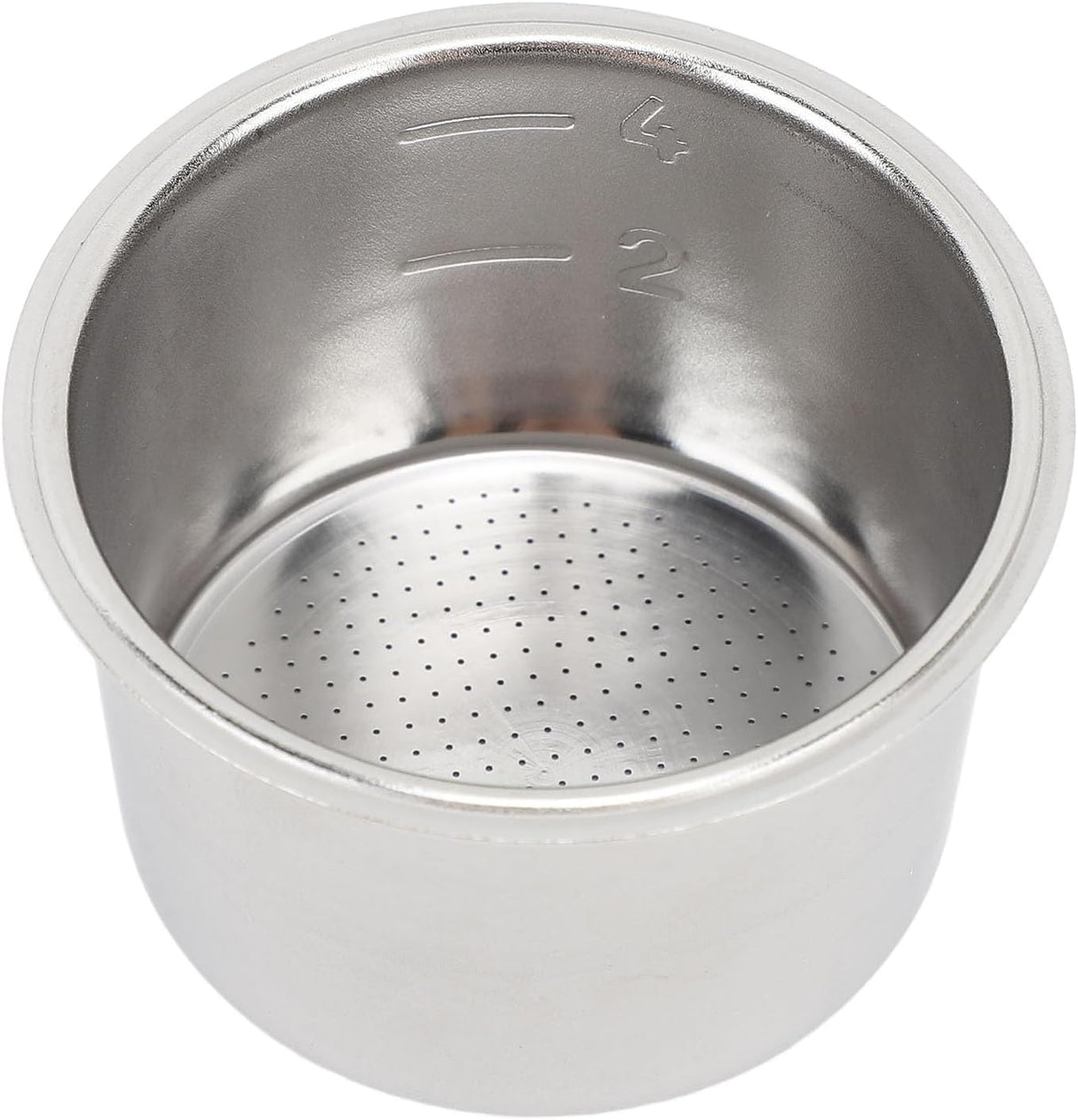 Coffee filter basket - Suitable for semi-automatic coffee machine Filter holder - Durable and high filter precision - 304 stainless steel - 10 pieces