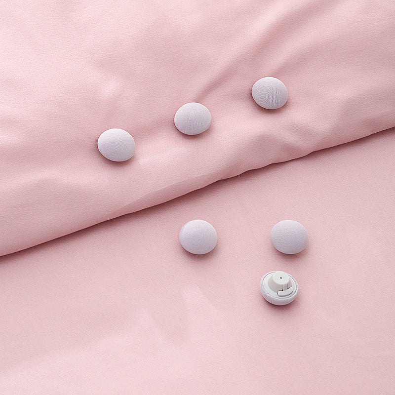 Duvet Clips - Duvet Clips - New Mushroom Duvet Fasteners - Needleless Sheets - Duvet Fastening Tool - 12 Pieces