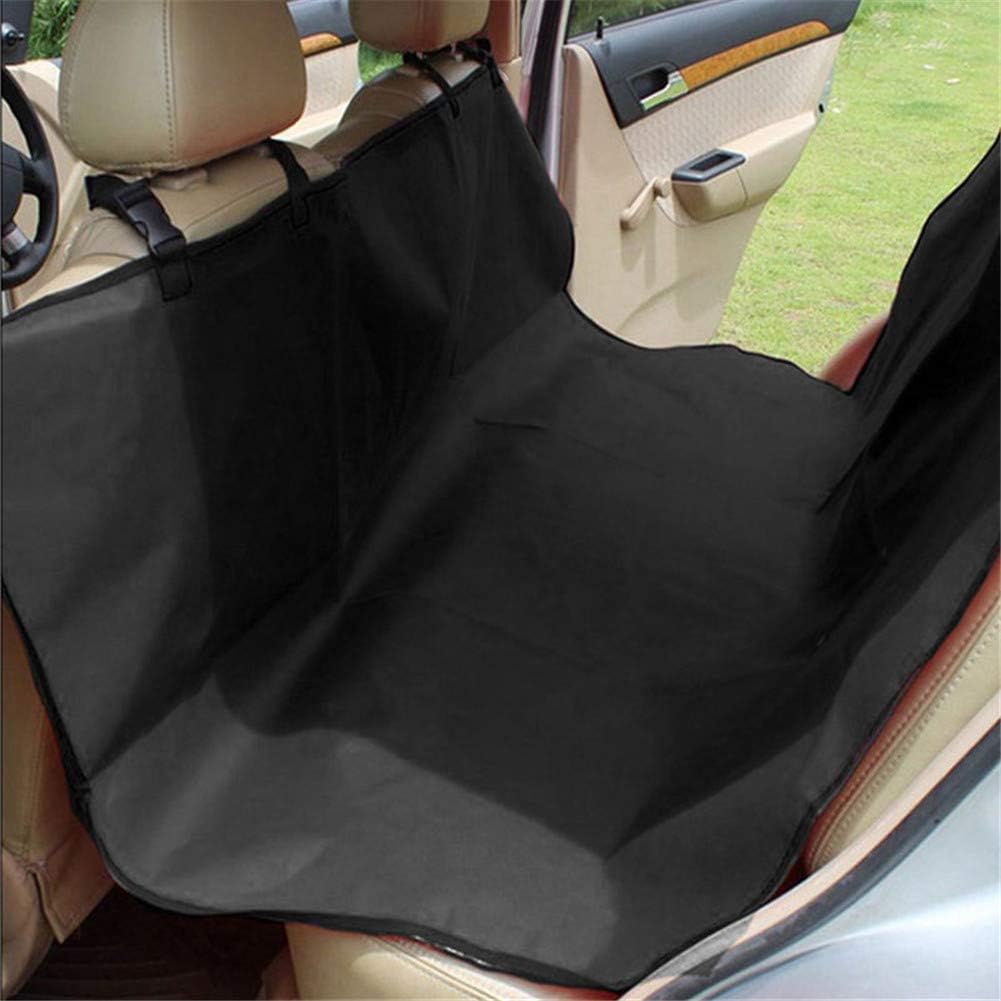 Waterproof and Stain Resistant Pet Car Seat Cover for Backseat - Durable and Easy to Clean - Black