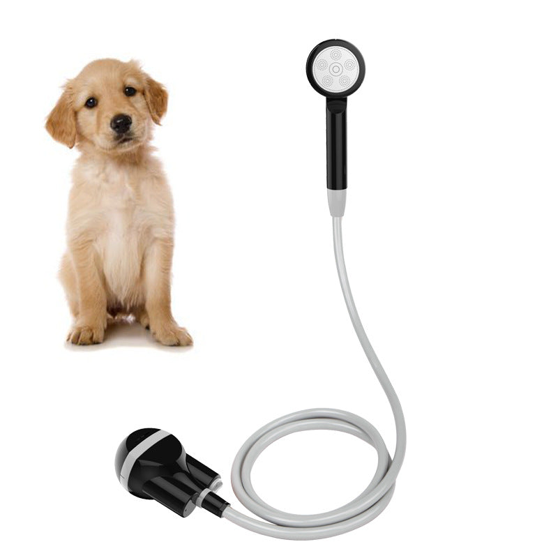 Camping shower - Rechargeable - Black
