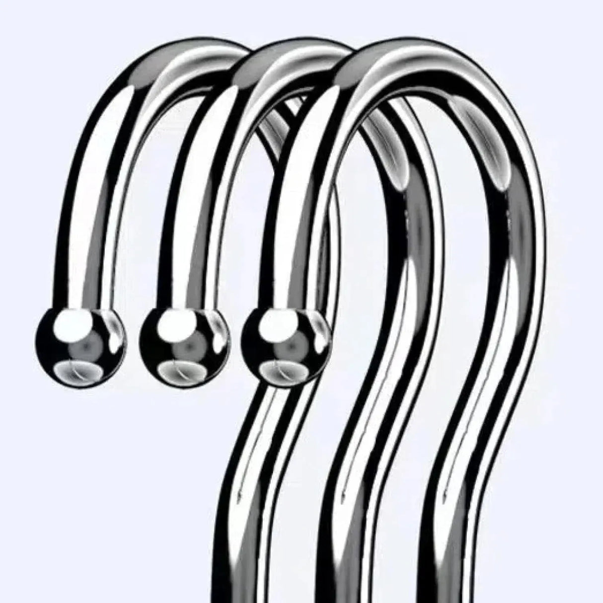 Stainless Steel Clothes Hangers, Heavy Duty Thickened Solid Metal Coat Hangers for Closet Organization, 5 Pack, Silver